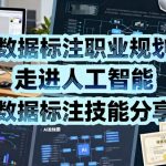 数据标注职业规划，走进人工智能，数据标注技能分享