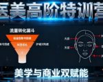 0-1000W医美高阶特训营课程，美学与商业双赋能