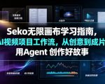 Seko无限画布学习指南，AI视频项目工作流，从创意到成片，用Agent 创作好故事